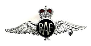 EIIR Royal Air Force pilot's wing enamel RAF sweetheart brooch