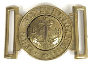 The Boys Brigade brass belt buckle post 1926