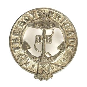 Boys Brigade Officers pre union glengarry cap badge c1886 to …