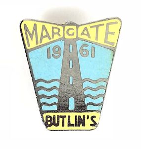 Butlins 1961 Margate Holiday Camp lighthouse badge