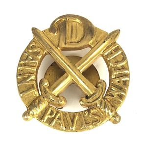 Saint Paul's Watch Volunteer fire watcher 1943 dated badge