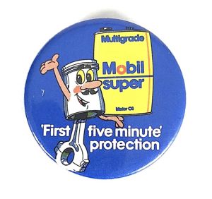 Multigrade Mobil Super Motor Oil advertising badge
