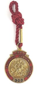 1970 Hickstead All England Jumping Course membership badge