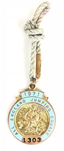 1971 Hickstead All England Jumping Course membership badge