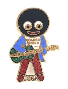 Robertsons Golly guitarist white waistcoat badge Fattorini VARIANT