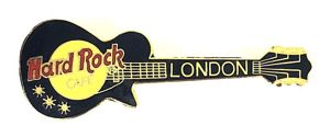 Hard Rock Cafe London promotional guitar badge