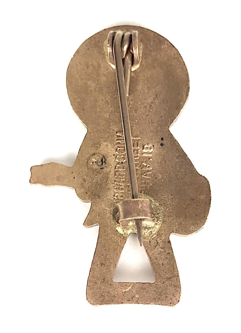 Robertsons Golly guitarist white waistcoat advertising badge Richard Gomm — image 2