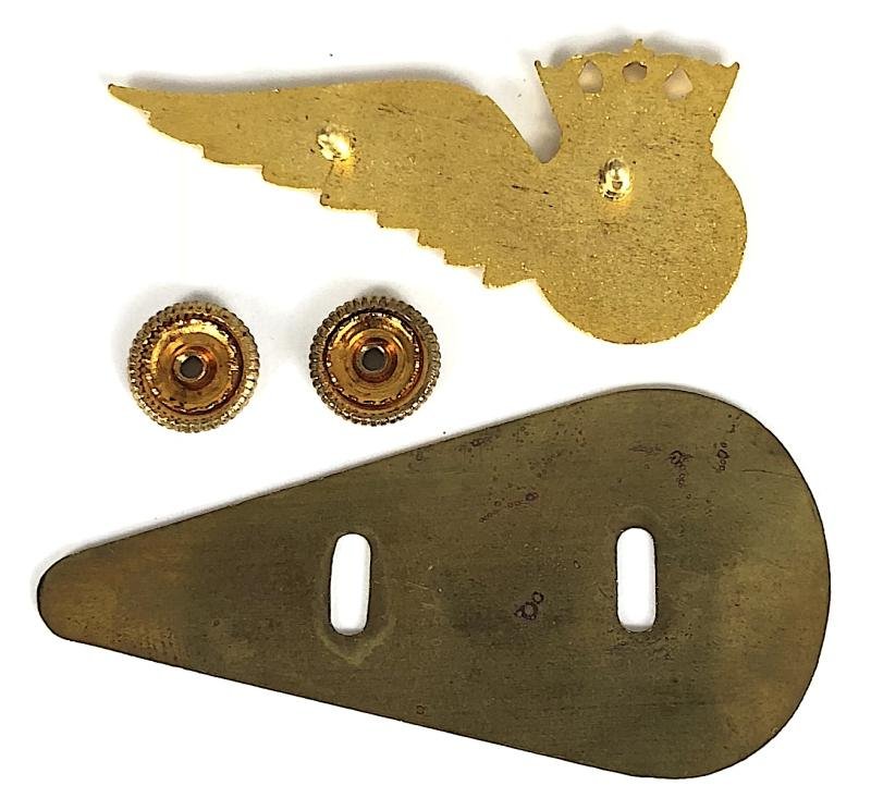 BEA British European Airways Flight Clerk Winged Badge c1946 to 1974 — image 2