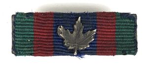 Canadian Volunteer Overseas Service Medal Clasp