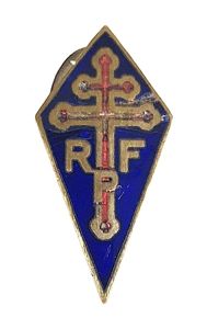 Rassemblement du Peuple Français R.P.F. political party badge Charles de …