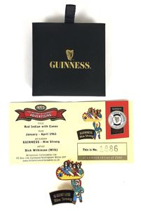 Guinness & Co 2002 Limited Edition Millennium Collectables badge