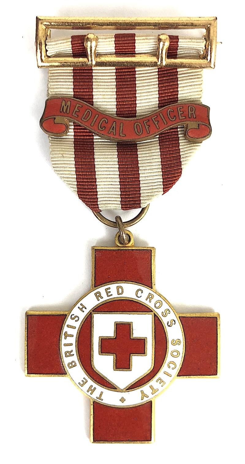 British Red Cross Society Medical Officer technical badge 858 Dr. W.P. PENHALE Stafford — image 2