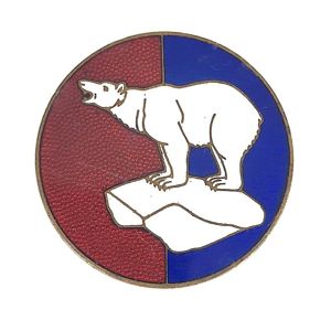 49th (West Riding) British Infantry Division Formation Sign Enamel Badge