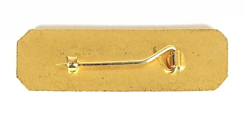 Yorkie Bar Trucker chocolate bar enamel advertising badge — image 2