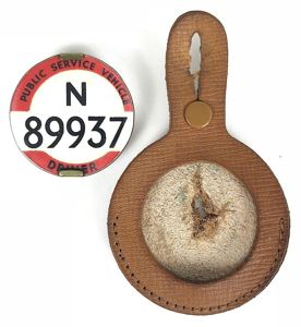 PSV Bus Driver Metropolitan Area Public Service Vehicle licensing badge …