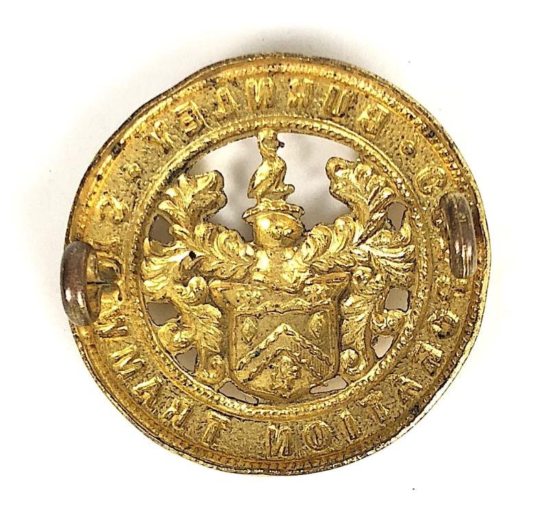 Burnley Corporation Tramways cap badge — image 2