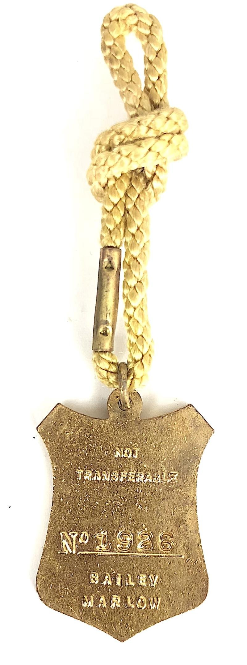 1972 Henley Royal Regatta stewards enclosure badge — image 2