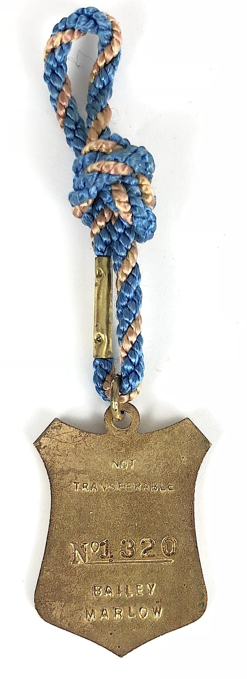 Henley Royal Regatta 1971 stewards enclosure badge — image 2