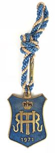 Henley Royal Regatta 1971 stewards enclosure badge
