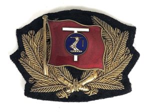 Joseph L.Thompson & Sons Ltd officers cap badge Sunderland Shipyard
