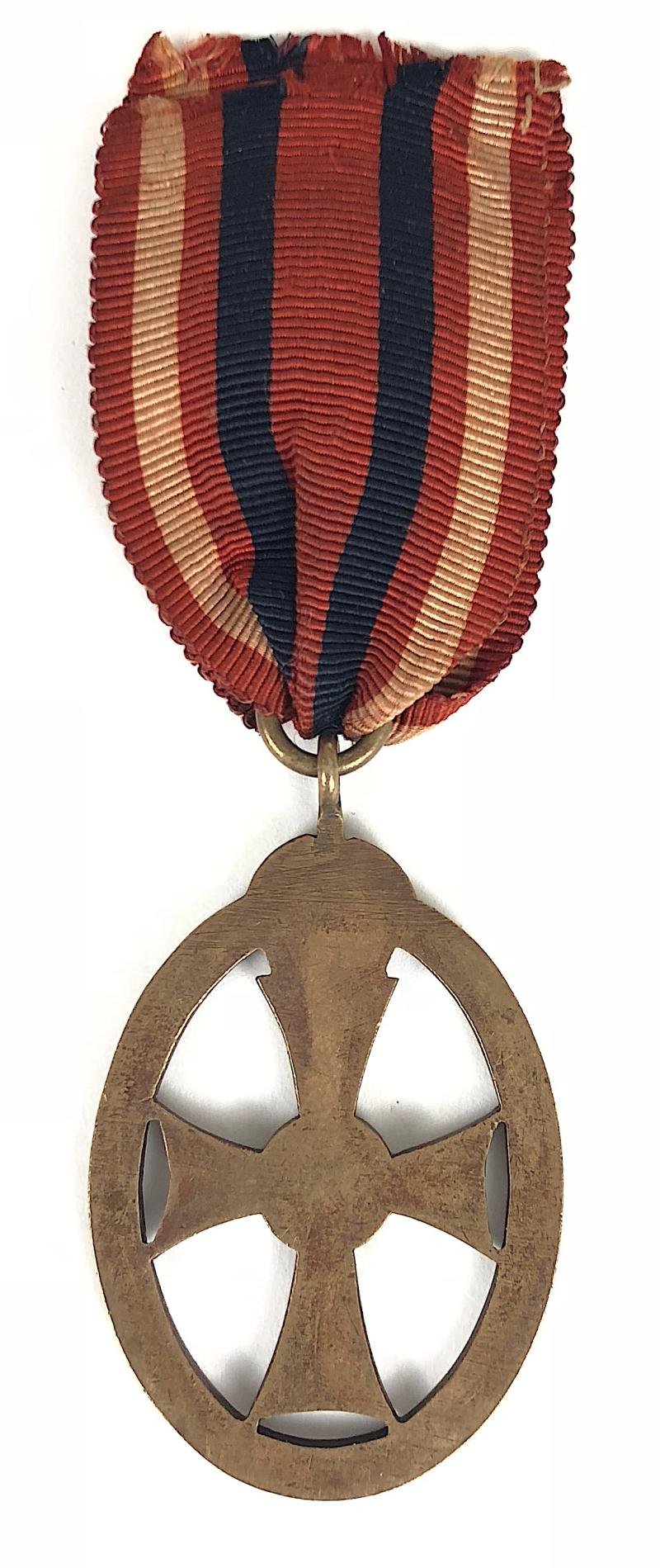 Queen Alexandras Imperial Military Nursing Service male nurse medal & SRN named badge — image 3