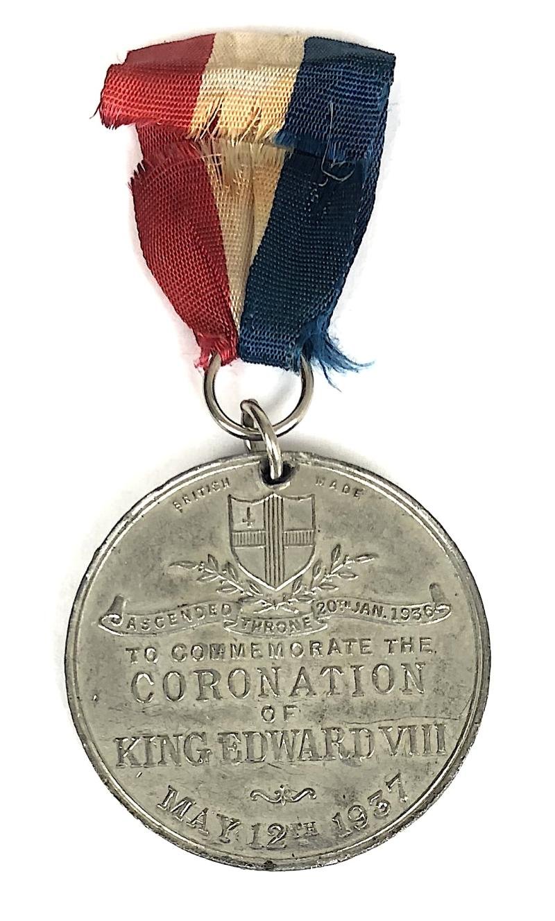Proposed Edward VIII 1937 Coronation Westminster Abbey medal — image 2