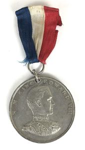 Proposed Edward VIII 1937 Coronation Westminster Abbey medal