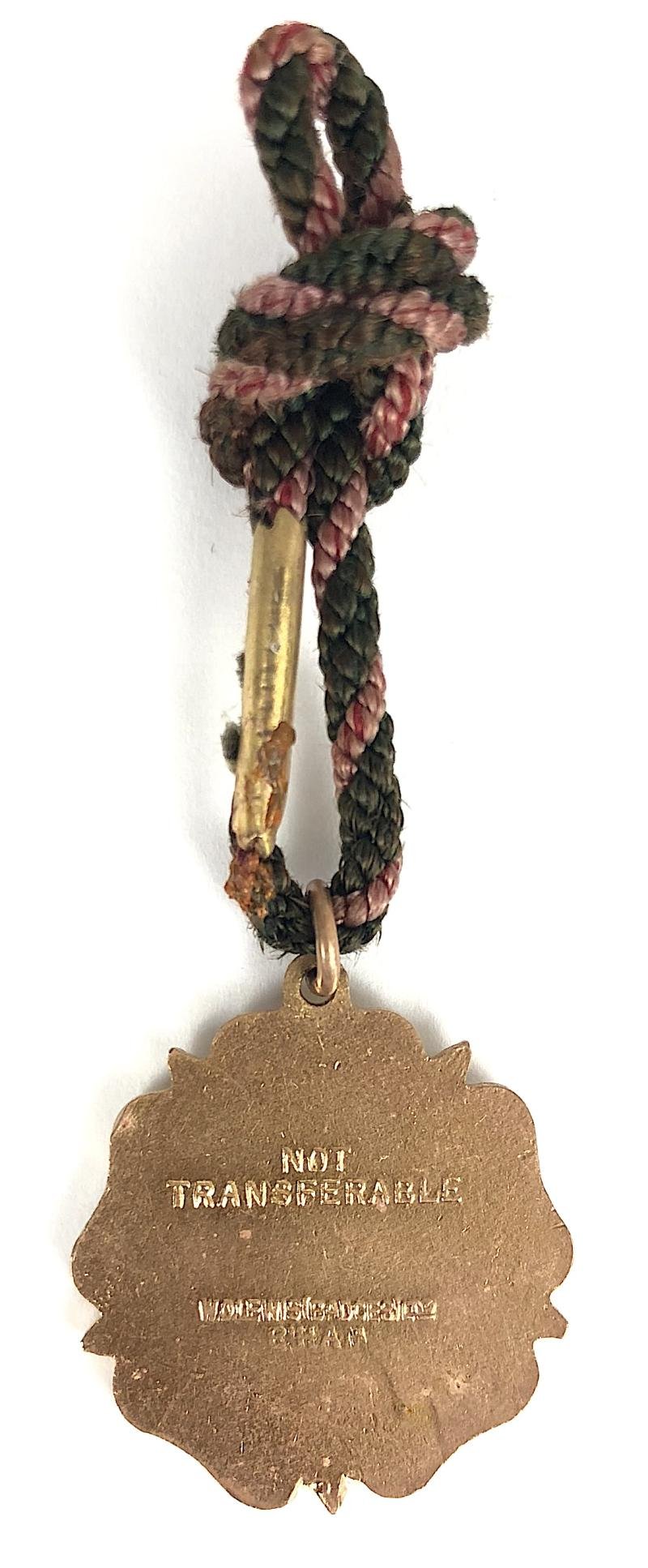1932 Henley Royal Regatta stewards enclosure badge — image 2