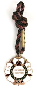 1932 Henley Royal Regatta stewards enclosure badge