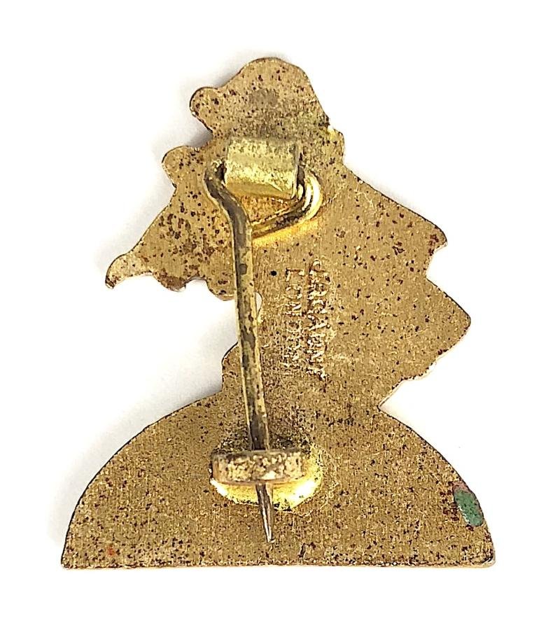 Poor Little Angeline song sheet music promotional badge — image 2