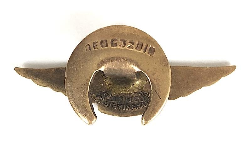 The Standard Motor Company Limited Union Flag winged badge — image 2