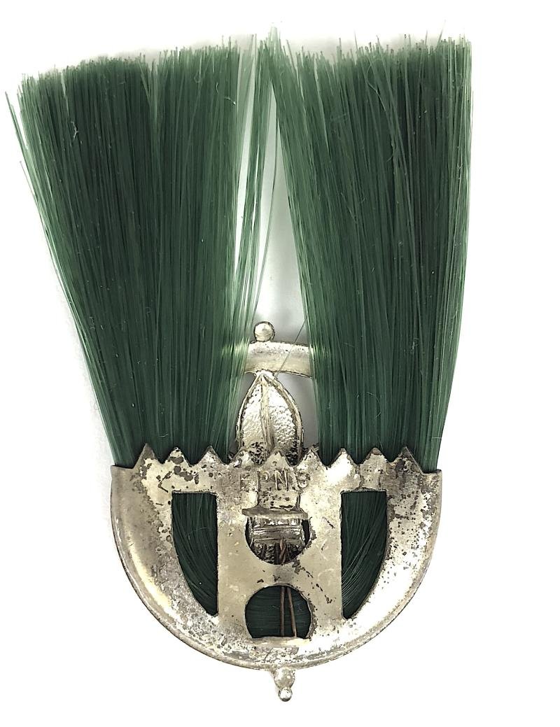 Boy Scouts Scoutmaster Officer 3rd Pattern EPNS hat badge — image 2