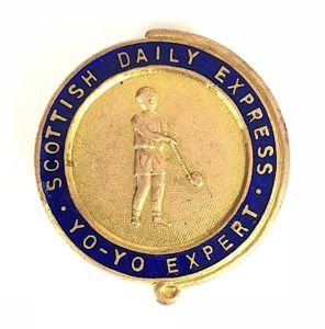 Scottish Daily Express YO -YO Expert badge
