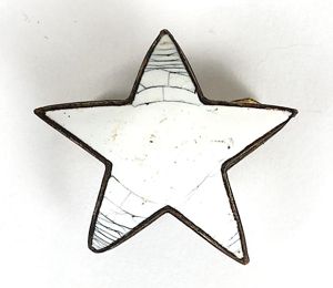White Star Shipping Line Steward Cap Badge