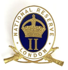 WW1 National Reserve Class II St Pancras London home front …