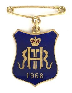 1968 Henley Royal Regatta stewards enclosure pin badge