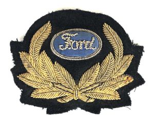 Ford Motor Company Marine Department Cap Badge