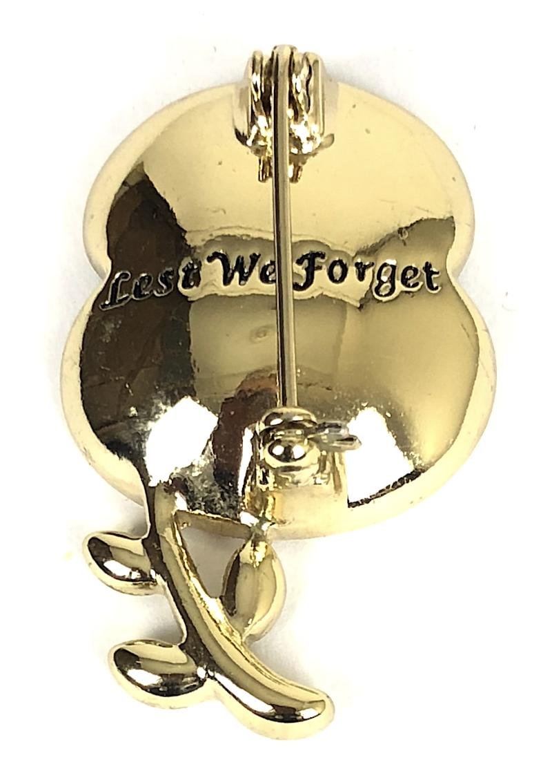 Lest We Forget Poppy Women of the Second World War Pin Brooch — image 2