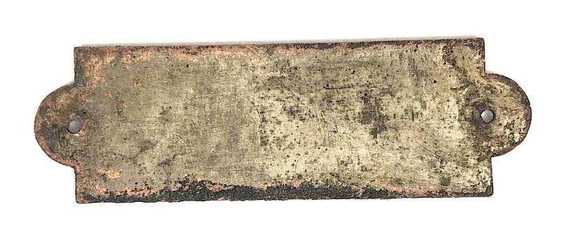 General Post Office plaque 'Remove Receiver Before Ringing' GPO Sterling Telephones 1890 - 1926 — image 2