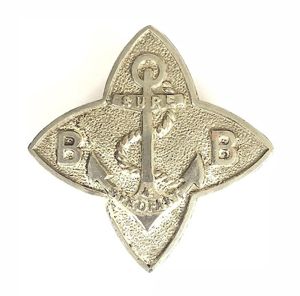 Boys Brigade Sergeants proficiency star badge 1902 -1927