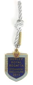 2013 Henley Royal Regatta stewards enclosure badge