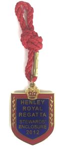 2012 Henley Royal Regatta stewards enclosure badge