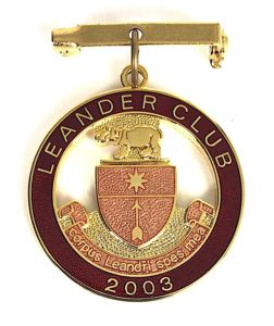 2003 Leander Rowing Club badge Henley Royal Regatta