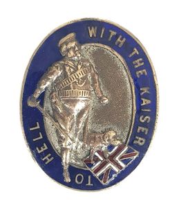 WW1 John Bull & British Bulldog 'TO HELL WITH THE …