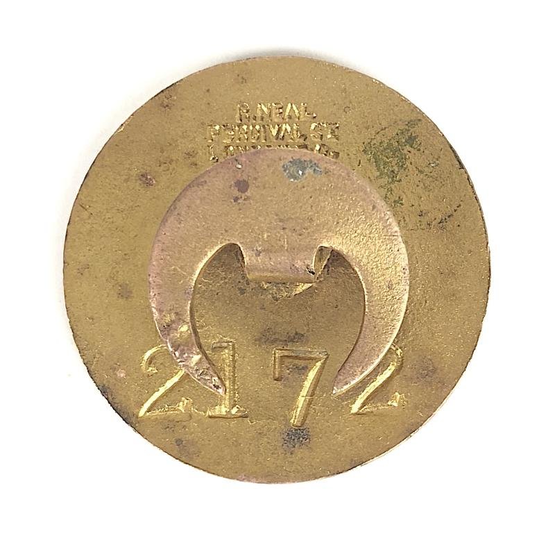 WW1 J. Samuel White & Co Ltd Shipbuilders On War Service Badge — image 2