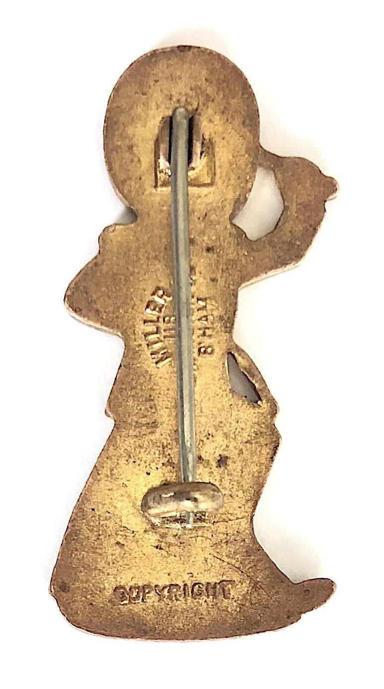 Drummer Radio Receivers sales catalogue advertising badge c.1930's Miller — image 2