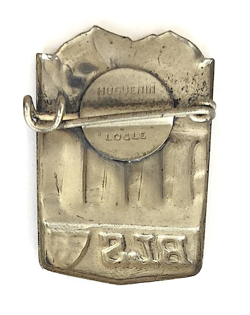 Bern-Lötschberg-Simplon- BLS Swiss Railway train badge — image 2