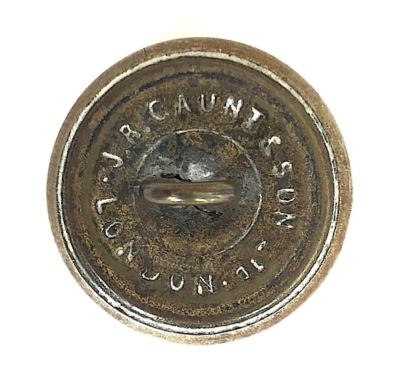 WW1 National Reserve London white metal uniform button J.R.Gaunt — image 2