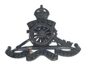 Royal Artillery Officers Service Dress OSD bronze cap badge Firmin …