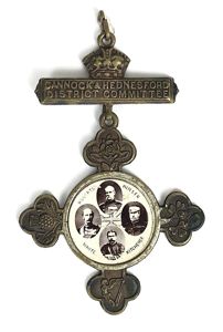 Relief of Ladysmith Surrender of Cronje 1900 commemorative badge
